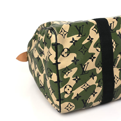 Louis Vuitton Monogramouflage Speedy 35 8 of 13