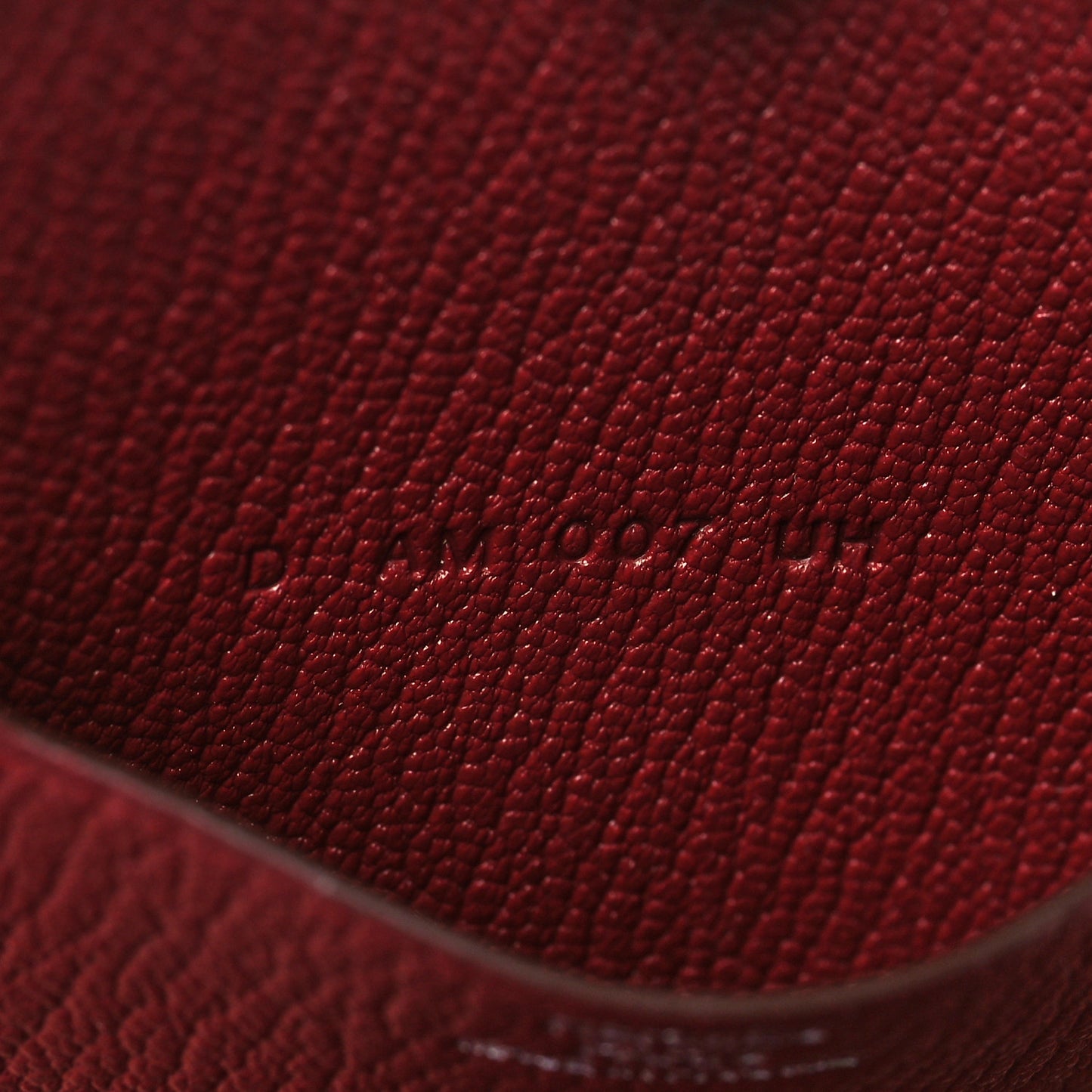 Chevre Mysore Mini In-The-Loop Card Holder Rouge H