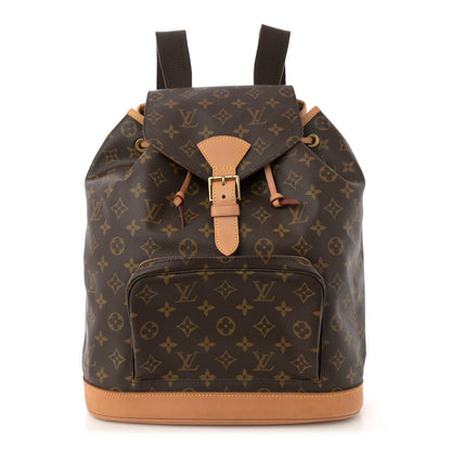Louis Vuitton Monogram Montsouris GM Backpack 1 of 12
