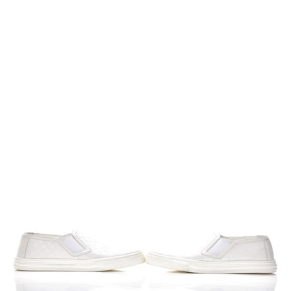 Gucci Microguccissima Slip On Sneakers 37 White 4 of 13