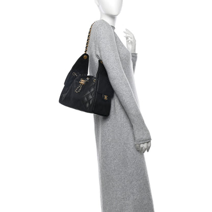Chanel Caviar Quilted Small Chanel 25 Handbag Black 2 of 11