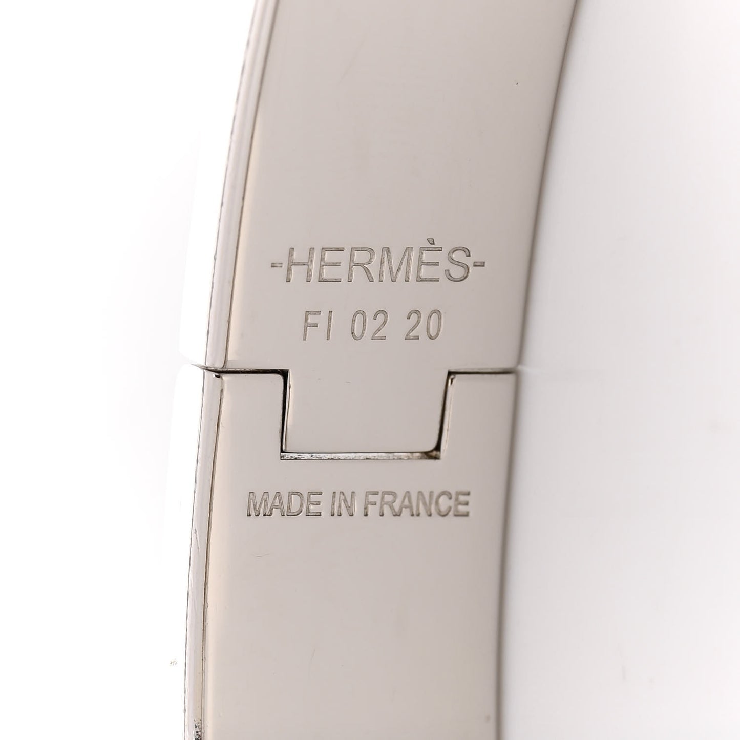 Matte Enamel Narrow Clic Clac HH Bracelet T6 Bleu Mediterranean