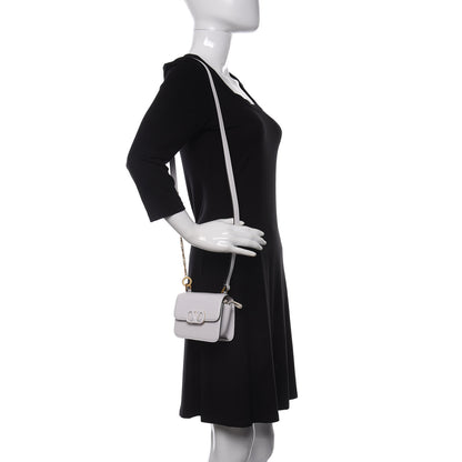 Valentino Garavani Smooth Calfskin Micro VSling Shoulder Bag White 2 of 10