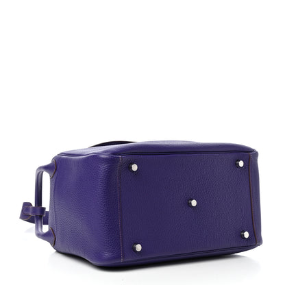 Hermes Taurillon Clemence Lindy 30 Iris 4 of 9