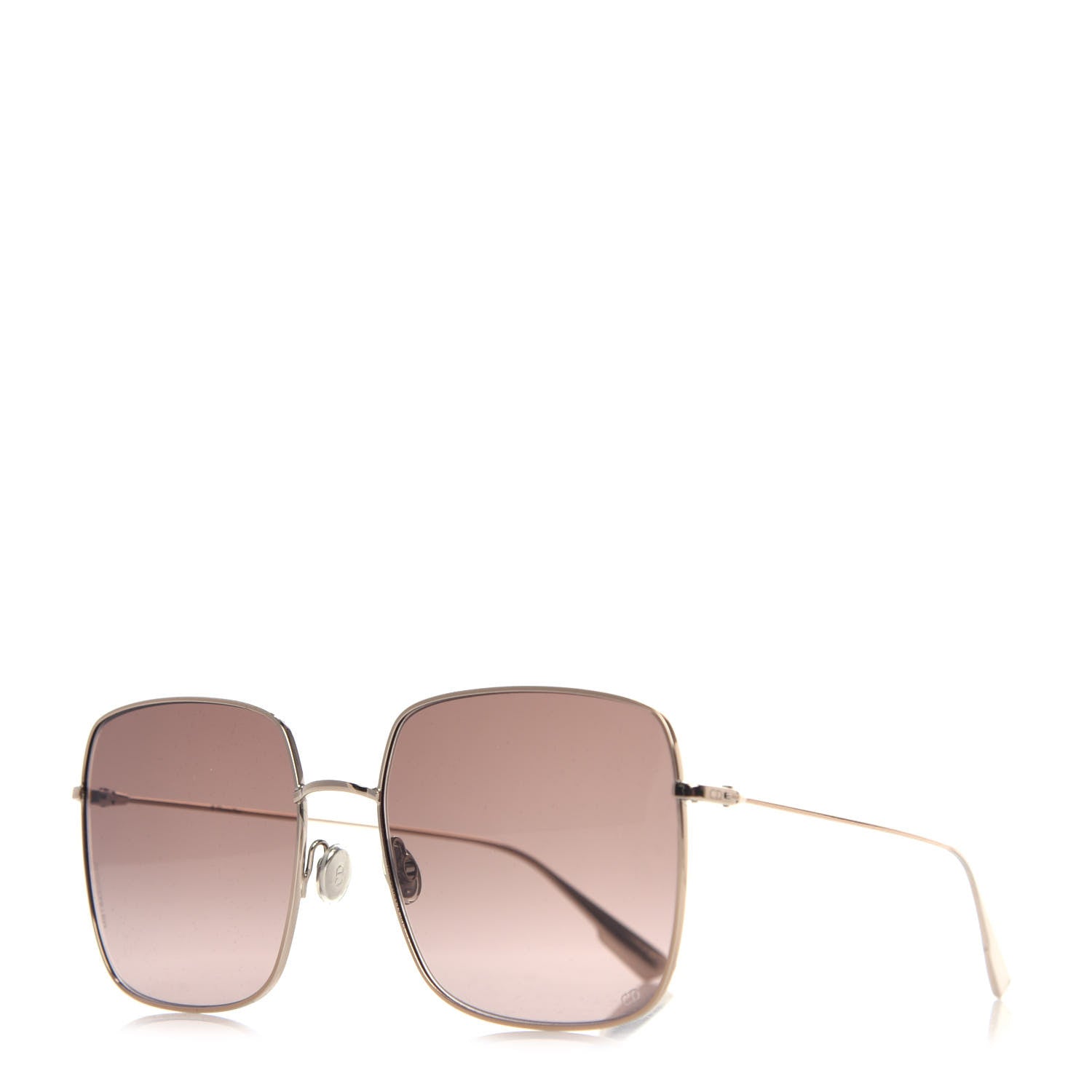 Christian Dior Metal Stellaire 1 Square Sunglasses Gold 1 of 8