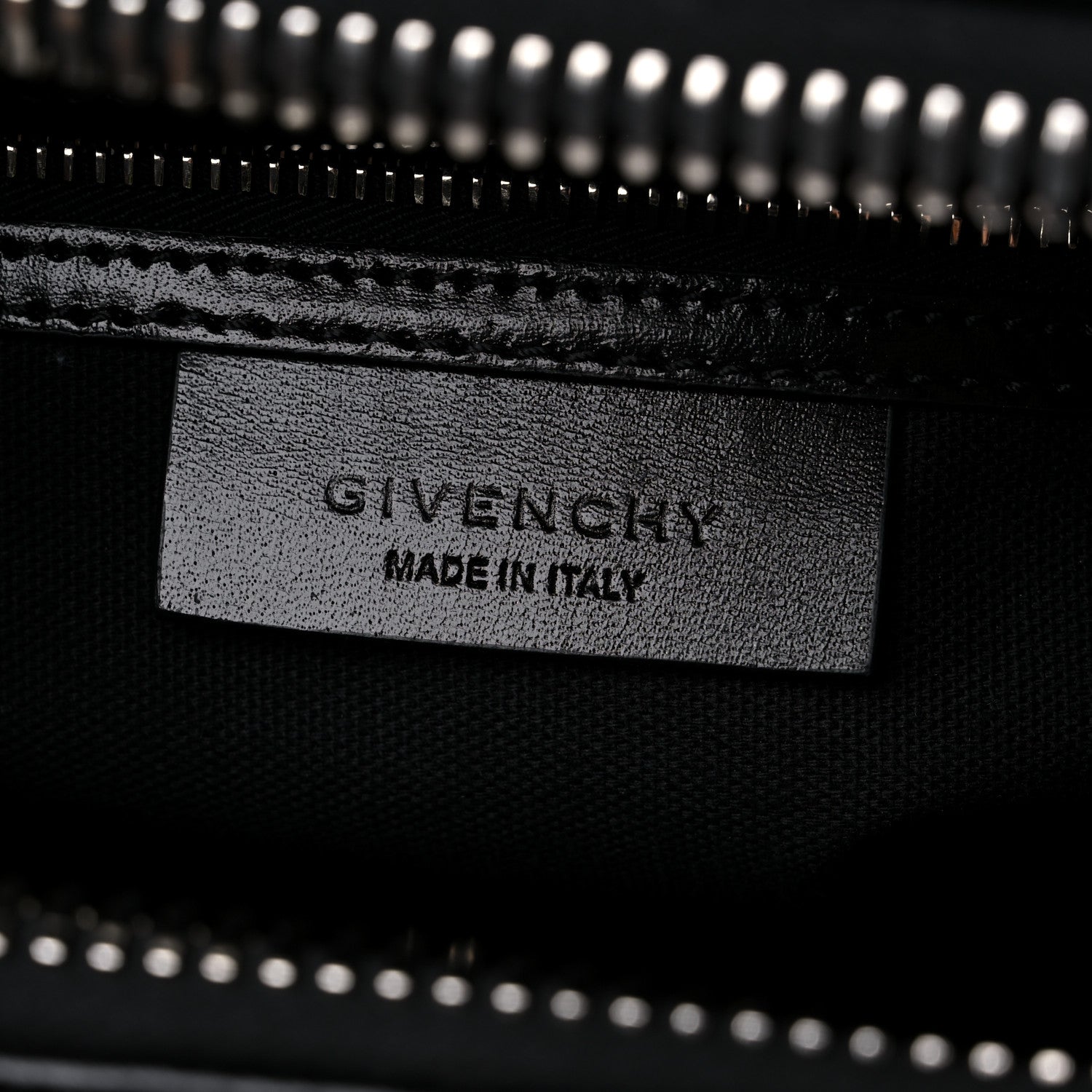 Givenchy Shiny Lord Calfskin Small Antigona With Chain Black 6 of 14