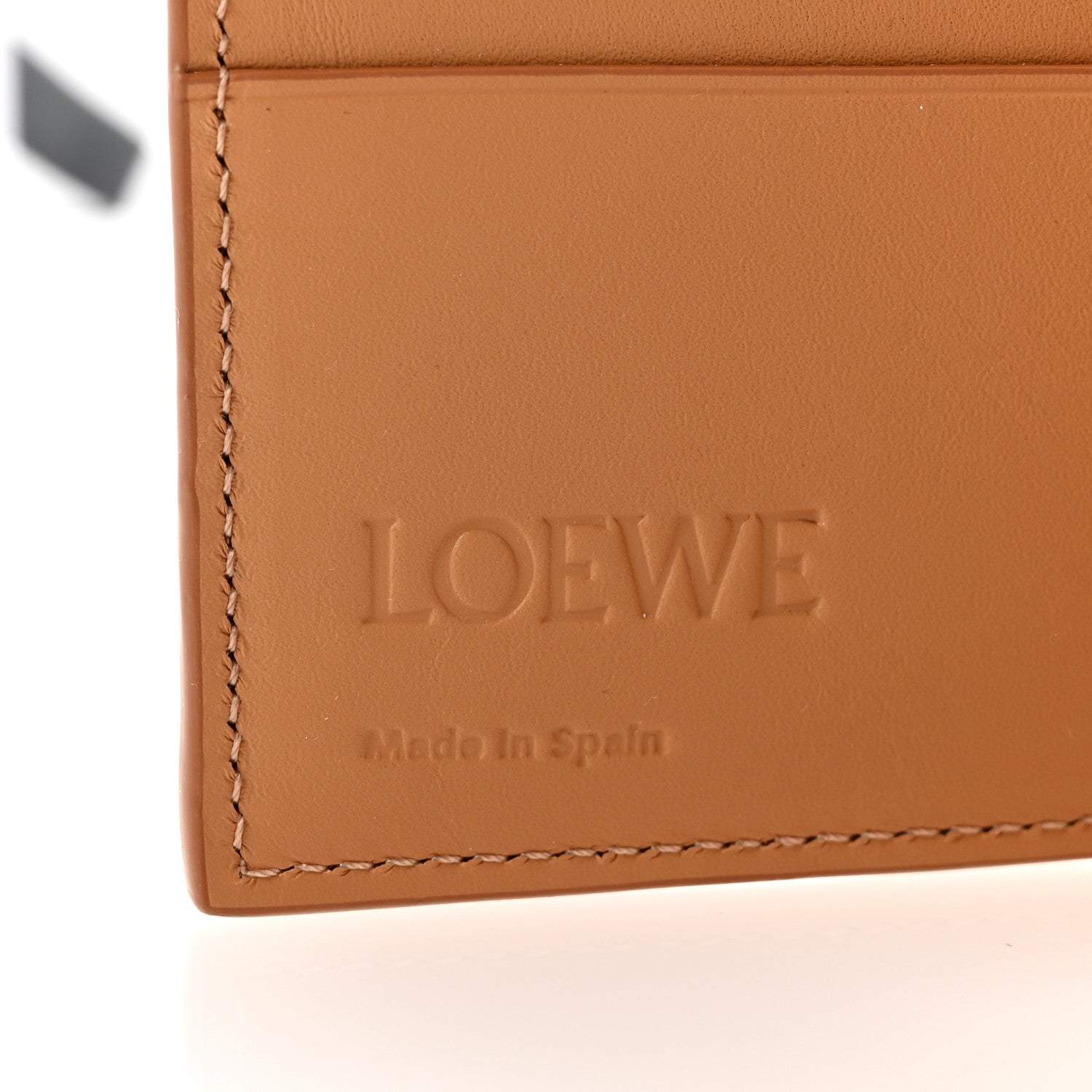 Loewe Satin Calfskin Anagram Bi-fold Wallet Warm Desert 6 of 8