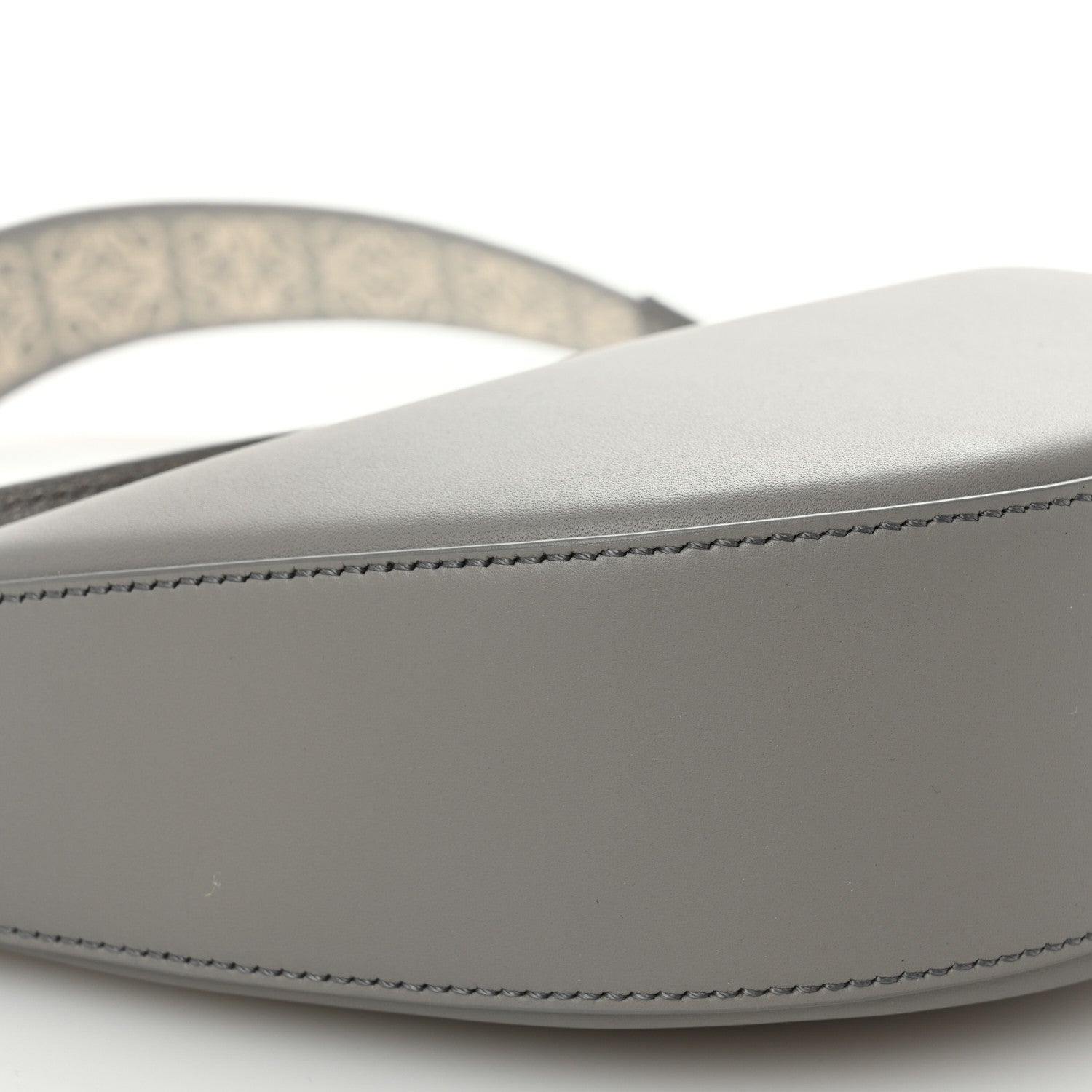 Loewe Satin Calfskin Jacquard Small Luna Bag Pearl Grey 9 of 11