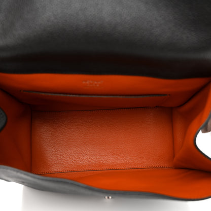 Moynat Taurillon Blush Danse Plume PM Black Cognac 5 of 11