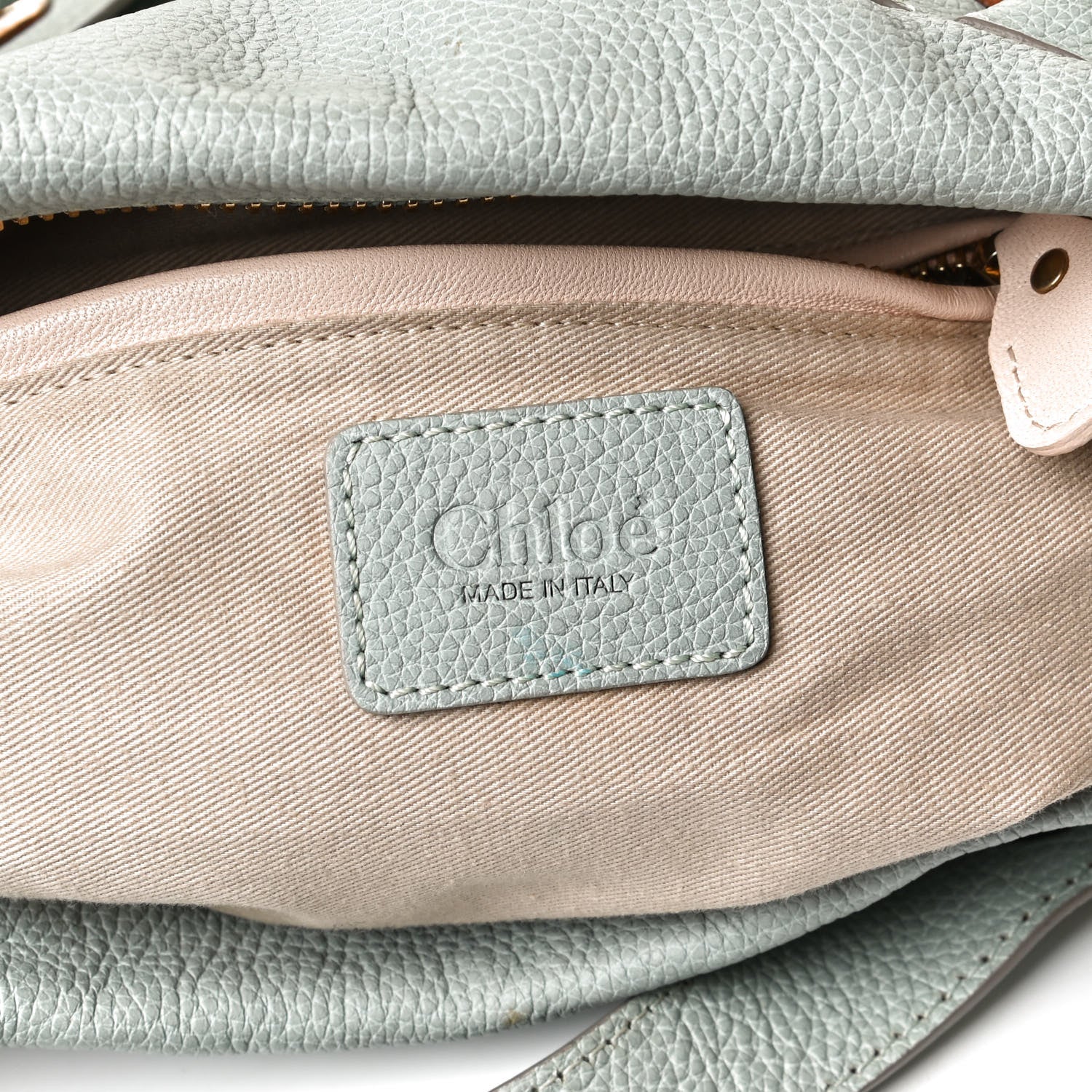 Chloe Calfskin Medium Paraty Atoll Blue 9 of 19
