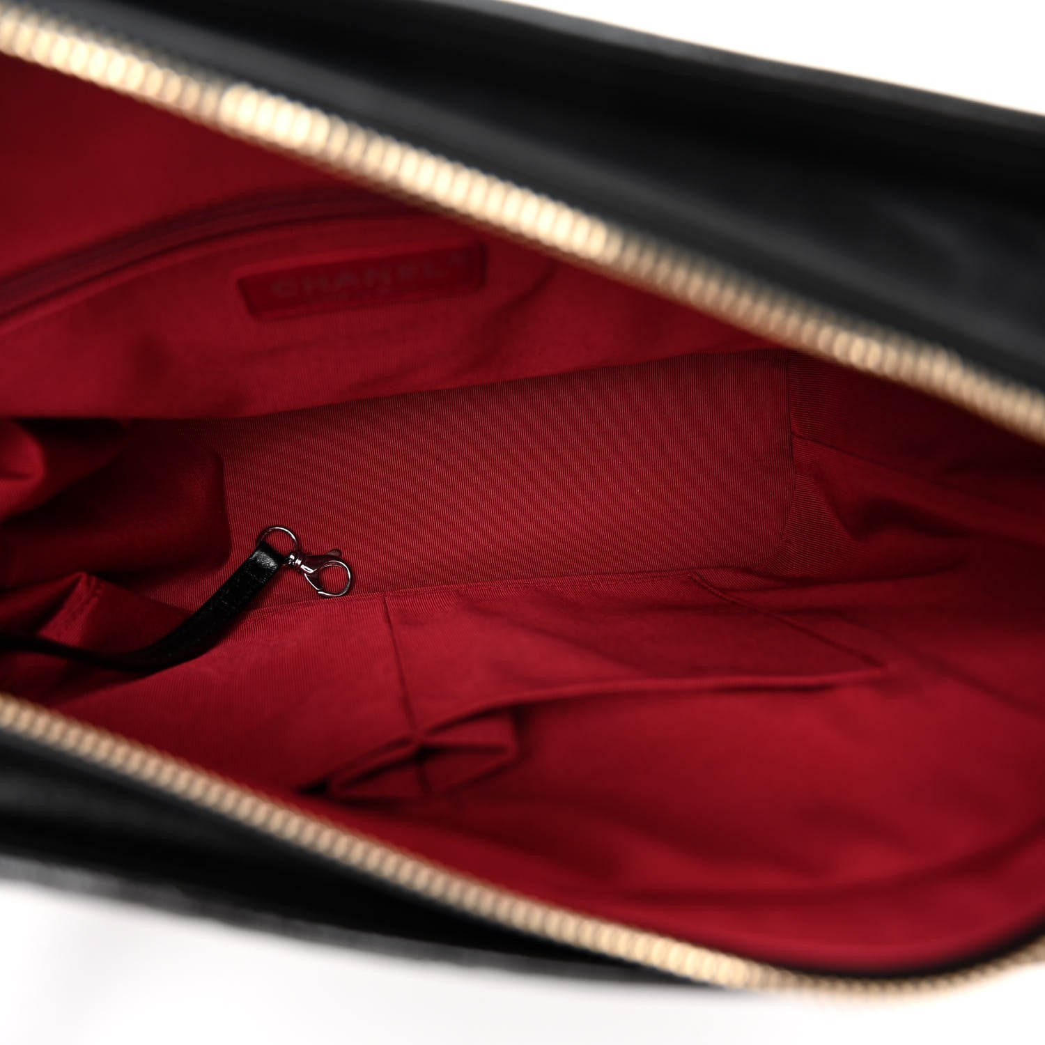 Chanel Aged Calfskin Quilted Medium Gabrielle Hobo Black 5 of 10