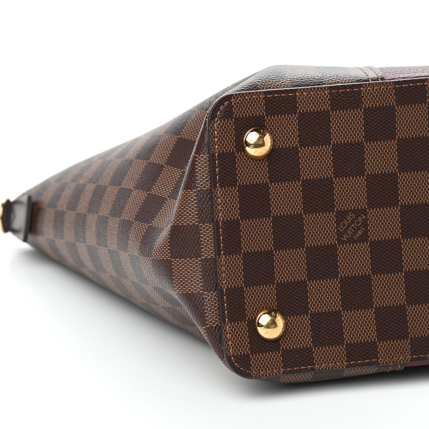 Louis Vuitton Damier Ebene Taurillon Jersey Bordeaux 8 of 9