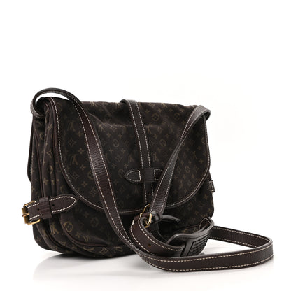 Louis Vuitton Monogram Mini Lin Saumur Ebene 3 of 9