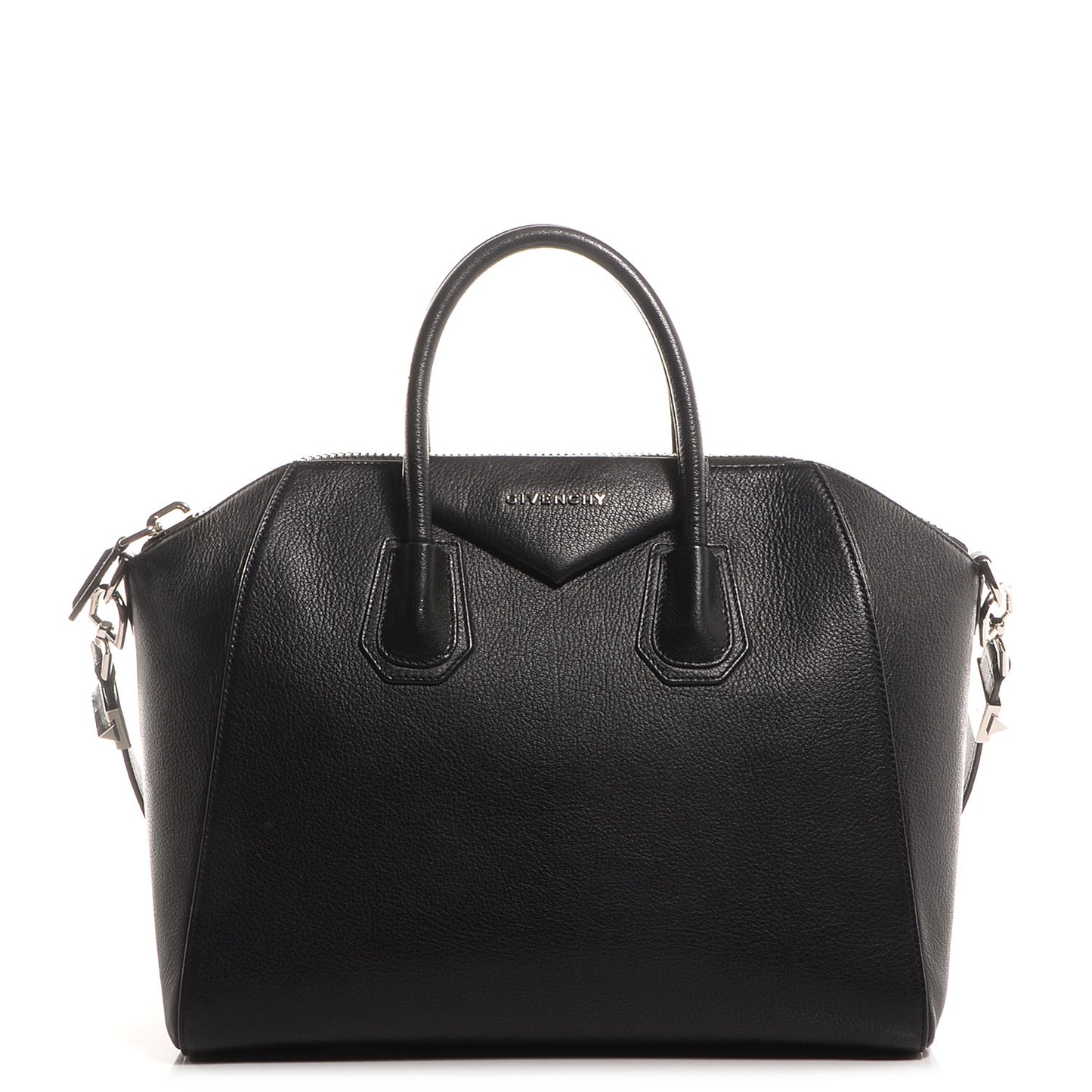 Sugar Goatskin Medium Antigona Black