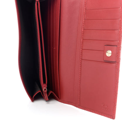 Gucci Soft Microguccissima Continental Wallet Red 5 of 7