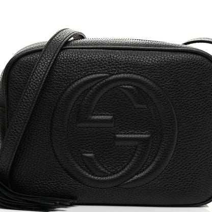 Gucci Pebbled Calfskin Small Soho Disco Bag Black 8 of 8