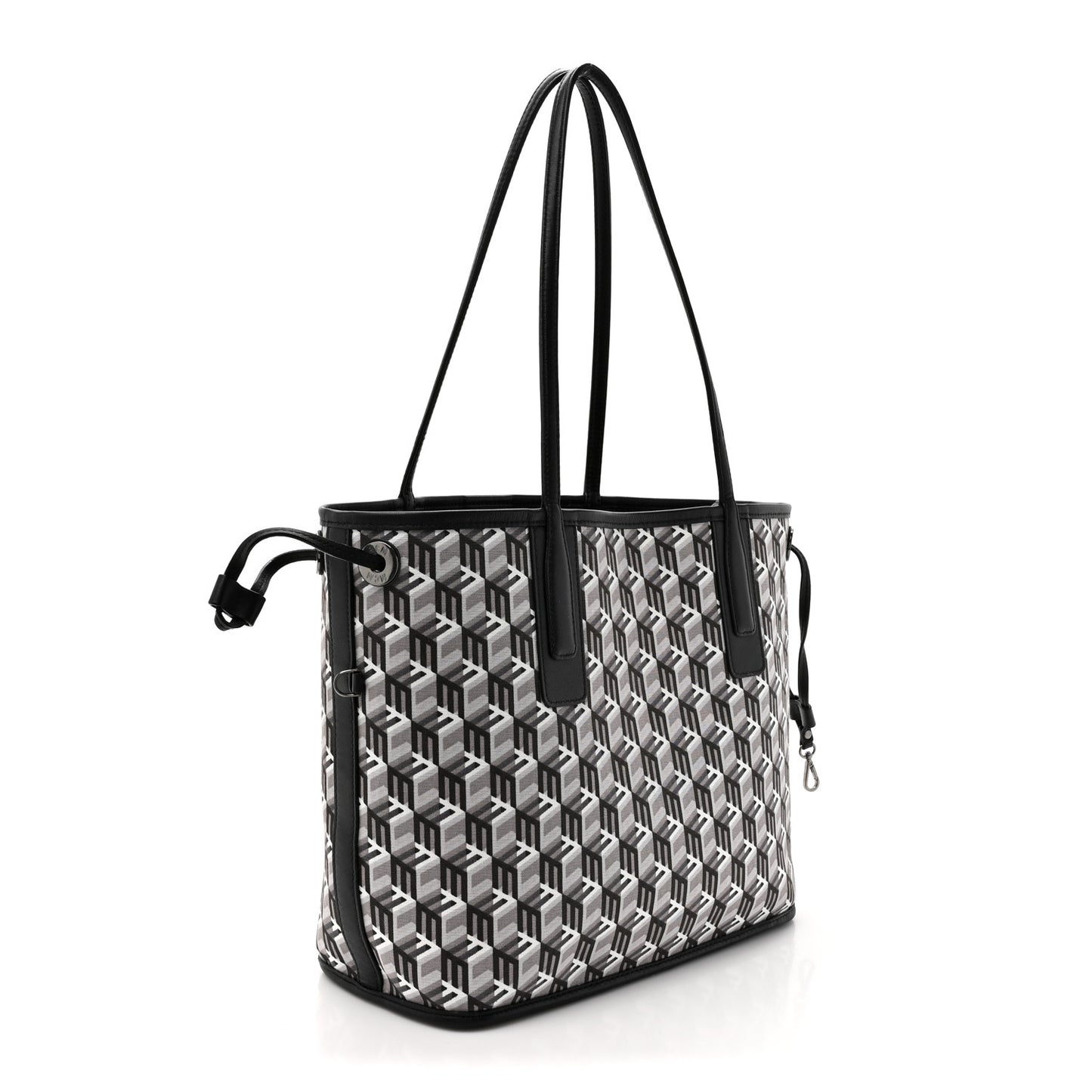 Visetos Small Liz Reversible Shopper Tote Black