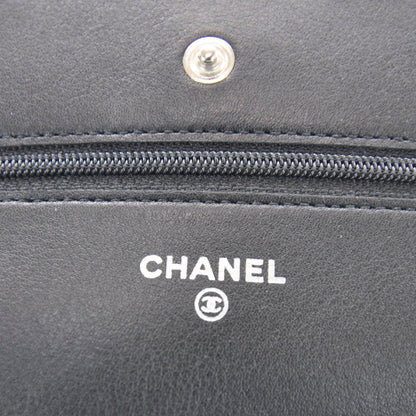 Chanel Patent Wallet On Chain WOC Black 9 of 11