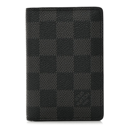 Louis Vuitton LOUIS VUITTON Damier Graphite Pocket Organizer NM 1 of 7