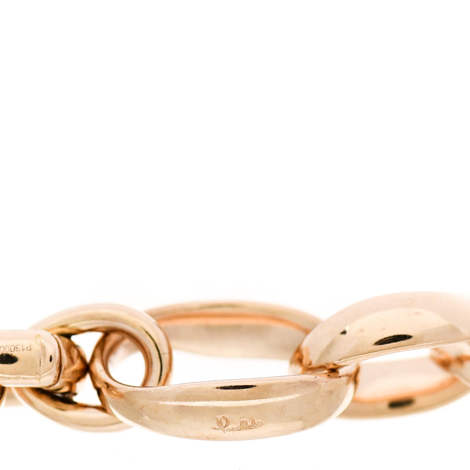Pomellato 18K Rose Gold Sabbia Link Bracelet 3 of 4