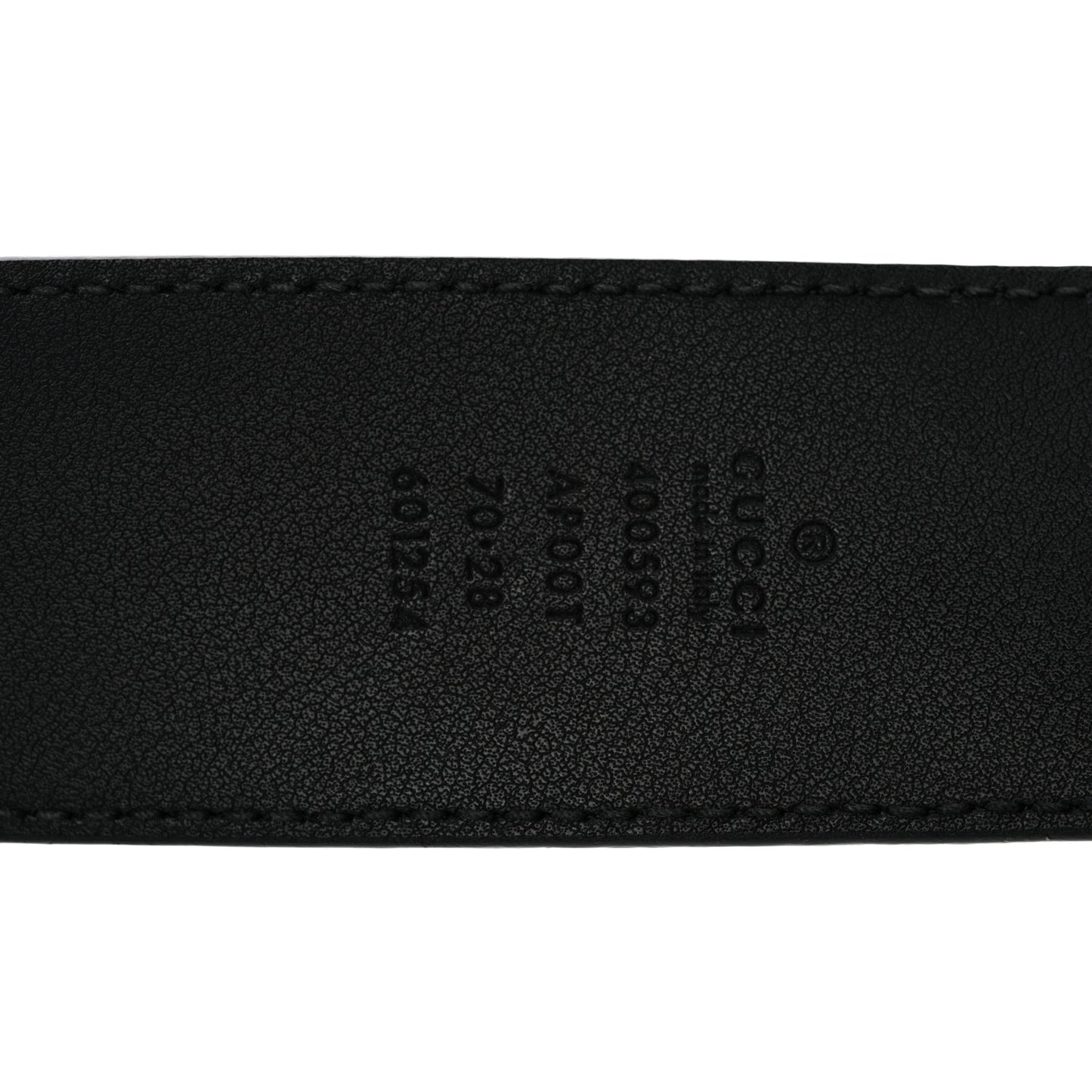 Calfskin Double G 30mm Belt 70 28 Black
