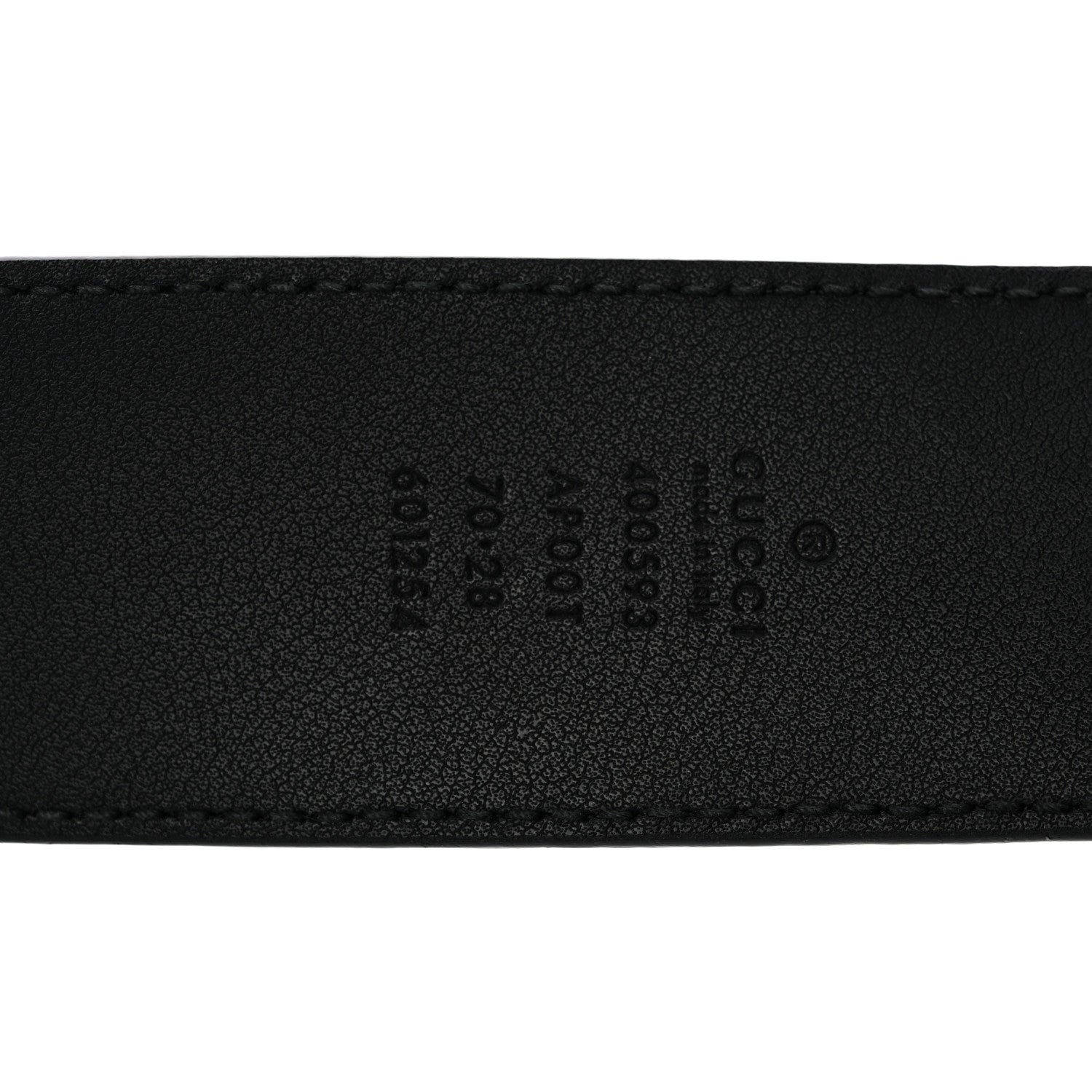 Gucci Calfskin Double G 30mm Belt 70 28 Black 5 of 6