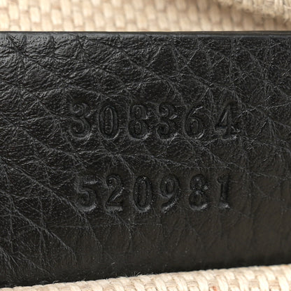 Gucci Pebbled Calfskin Small Soho Disco Bag Black 7 of 12