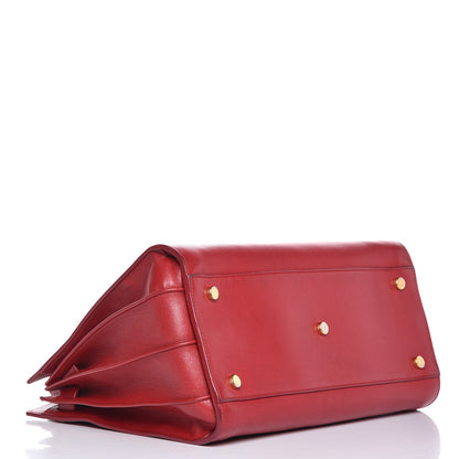 Saint Laurent Calfskin Small Sac De Jour Rouge Orient 5 of 31