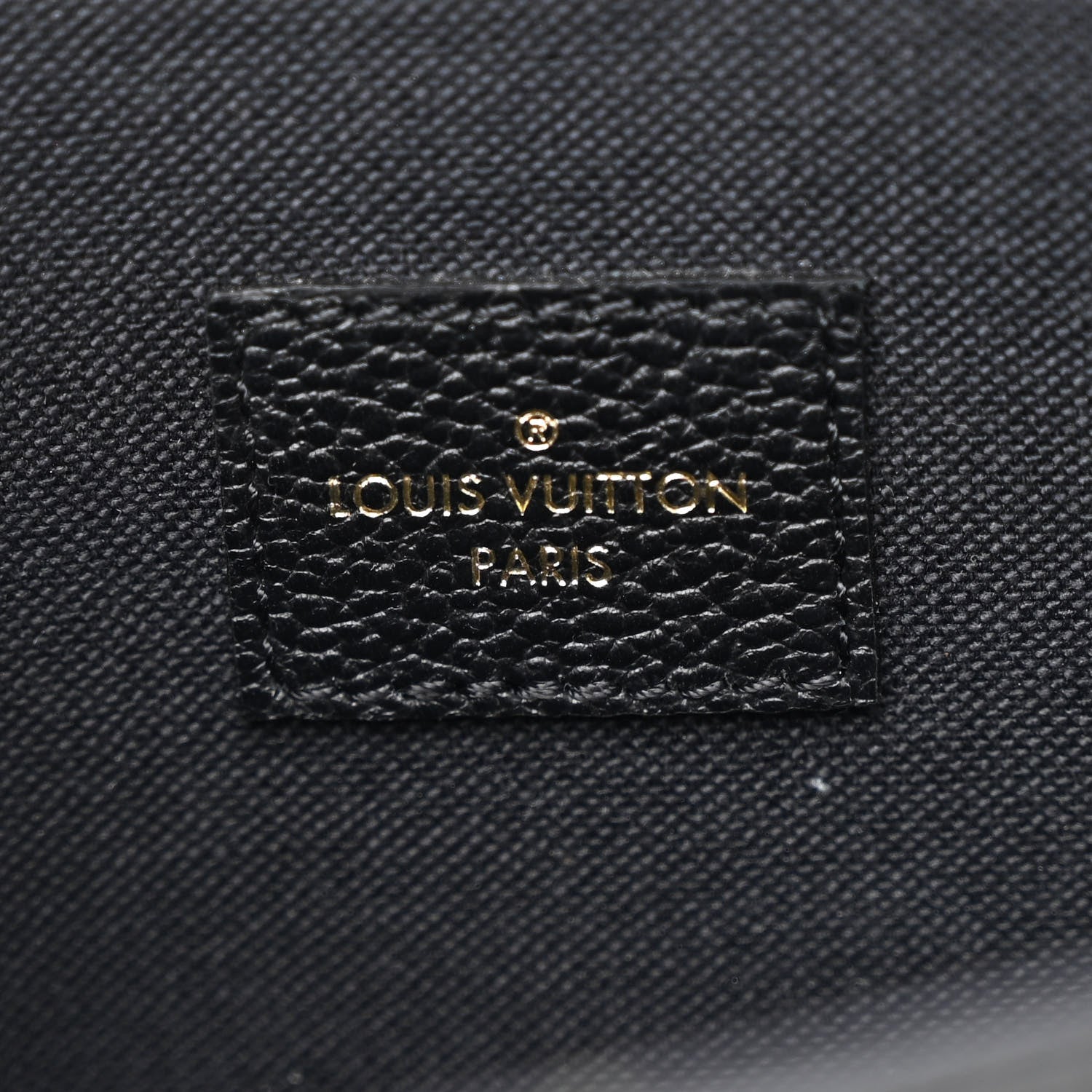 Louis Vuitton Empreinte Pochette Felicie Chain Wallet Black 8 of 12