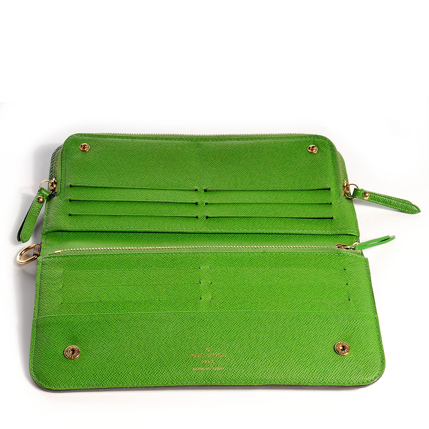 Louis Vuitton Monogram Insolite Wallet Green 5 of 7