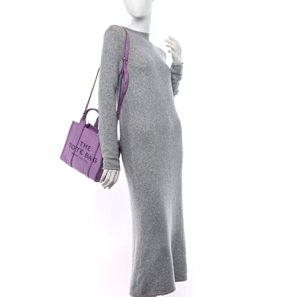 Marc Jacobs Grained Calfskin Small The Tote Bag Regal Orchid 2 of 12