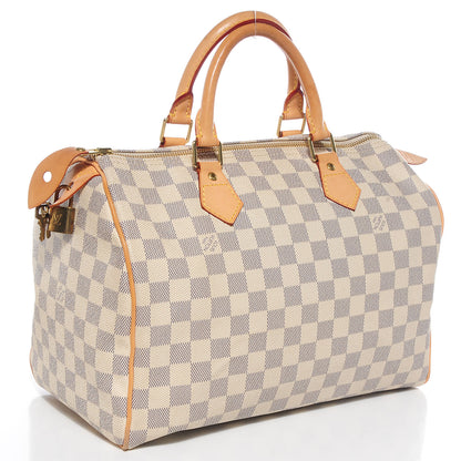 Louis Vuitton Damier Azur Speedy 30 3 of 7