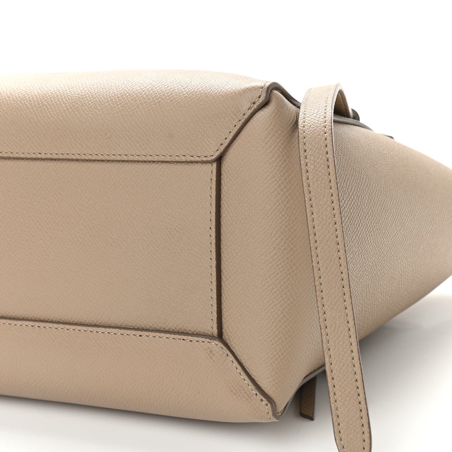 Celine Grained Calfskin Micro Belt Bag Light Taupe 10 of 10