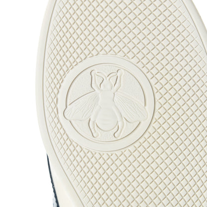 Gucci Patent Calfskin Crystal Womens Web Falacer Sneakers 40 White 6 of 14