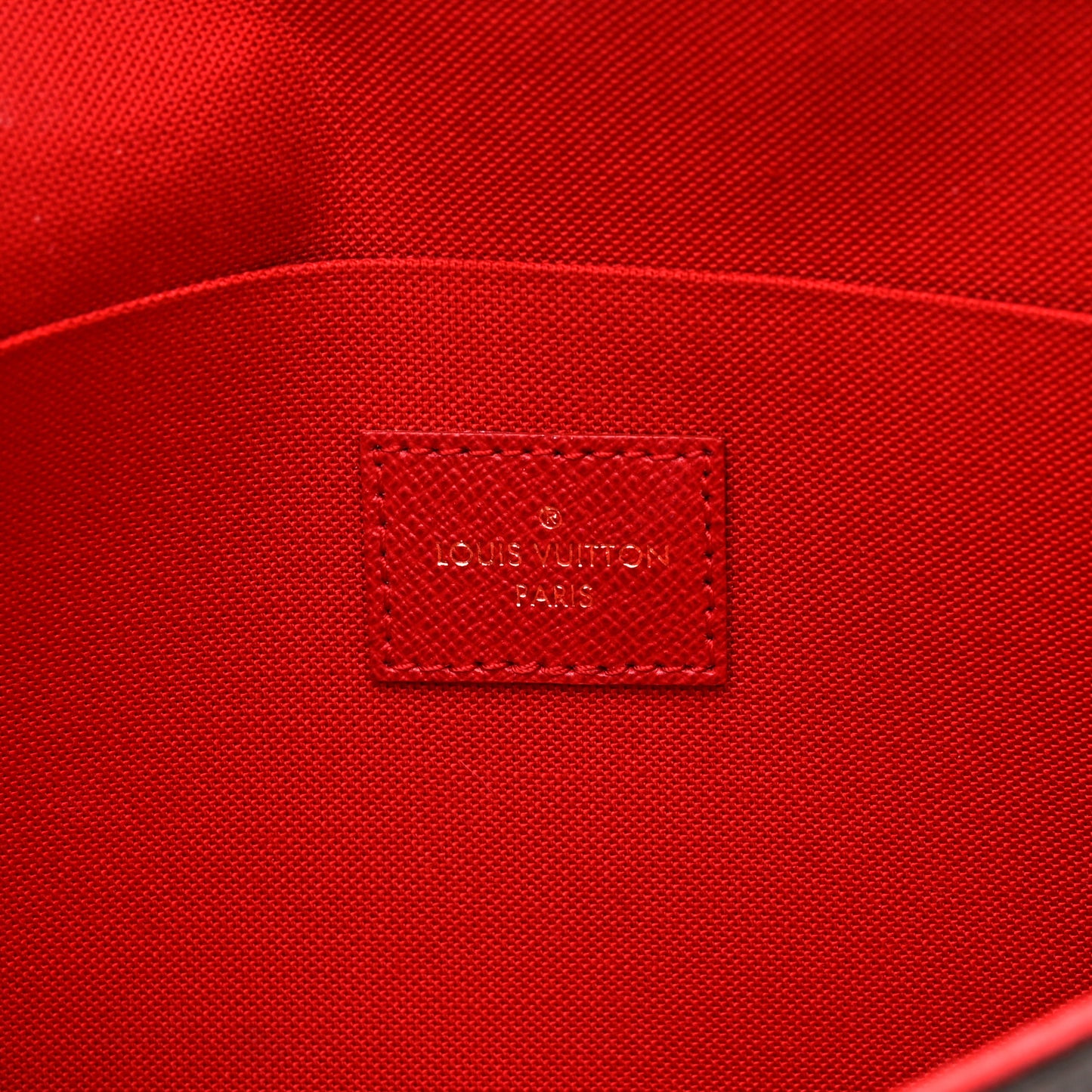 Damier Ebene Pochette Felicie Chain Wallet