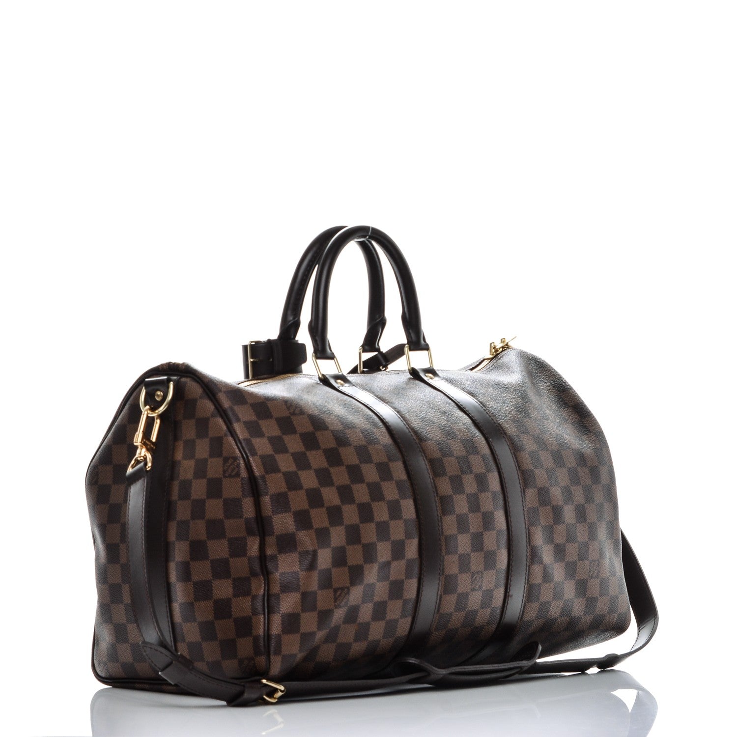 Louis Vuitton Damier Ebene Keepall Bandouliere 45 3 of 7