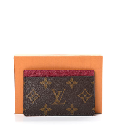 Louis Vuitton Monogram Card Holder Fuchsia 7 of 7
