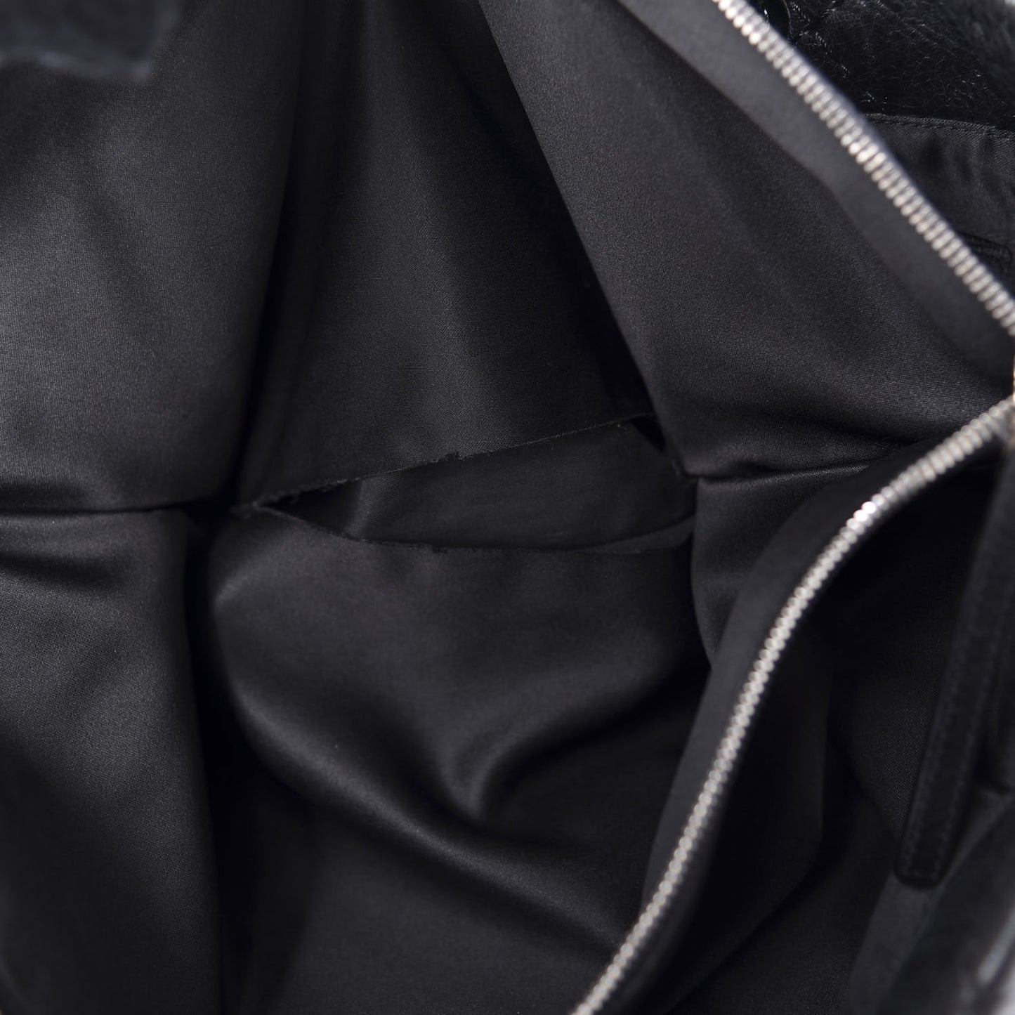 Glazed Calfskin Large On The Road Tote Black