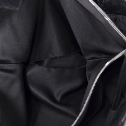 Chanel Glazed Calfskin Large On The Road Tote Black 11 of 14