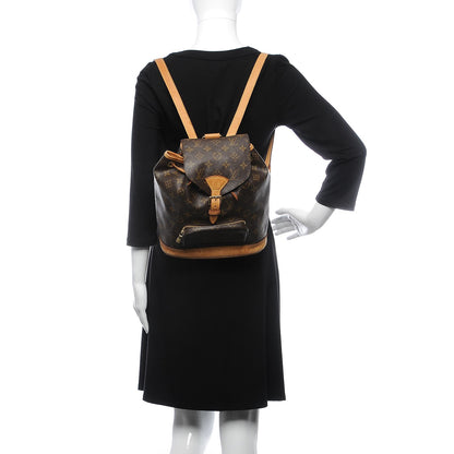 Louis Vuitton Monogram Montsouris MM Backpack 2 of 12
