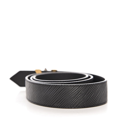 Louis Vuitton Epi 40mm LV Twist Belt 90 36 Black 2 of 5