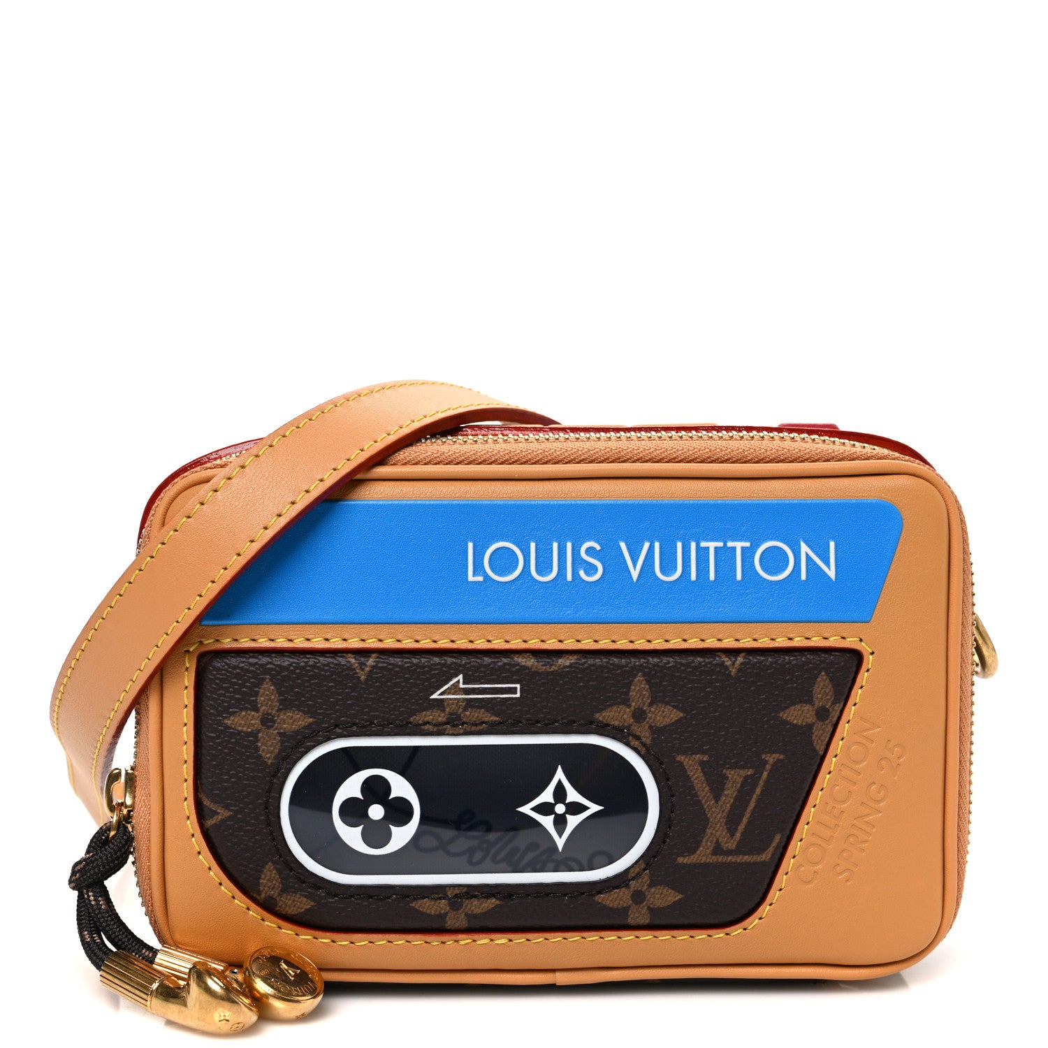 Louis Vuitton Calfskin Monogram Baladeur Wearable Wallet 1 of 10