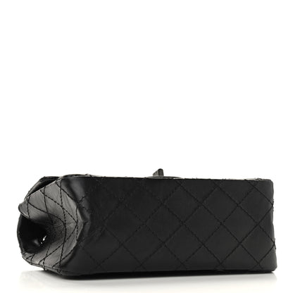 Chanel Aged Calfskin Quilted 2.55 Reissue Mini Flap So Black 4 of 9