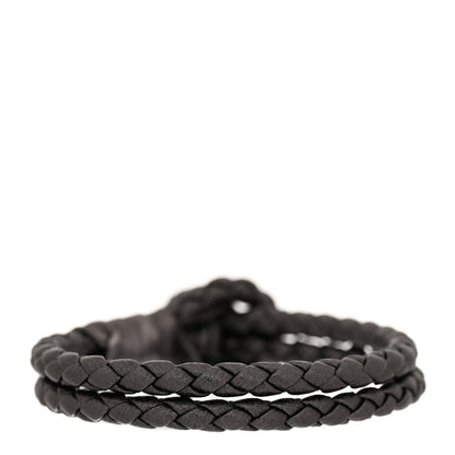 Bottega Veneta Nappa Intrecciato Bracelet Black 3 of 4