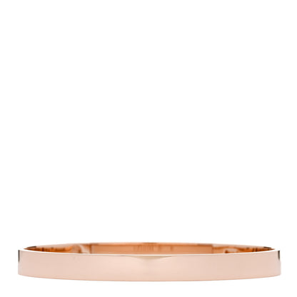 Hermes 18K Rose Gold PM Collier De Chien Bracelet LG 2 of 4
