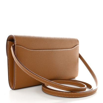 Hermes Epsom Constance Long Wallet To Go Gold 4 of 12