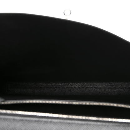 Hermes Epsom Kelly Depeches 36 Black 5 of 10