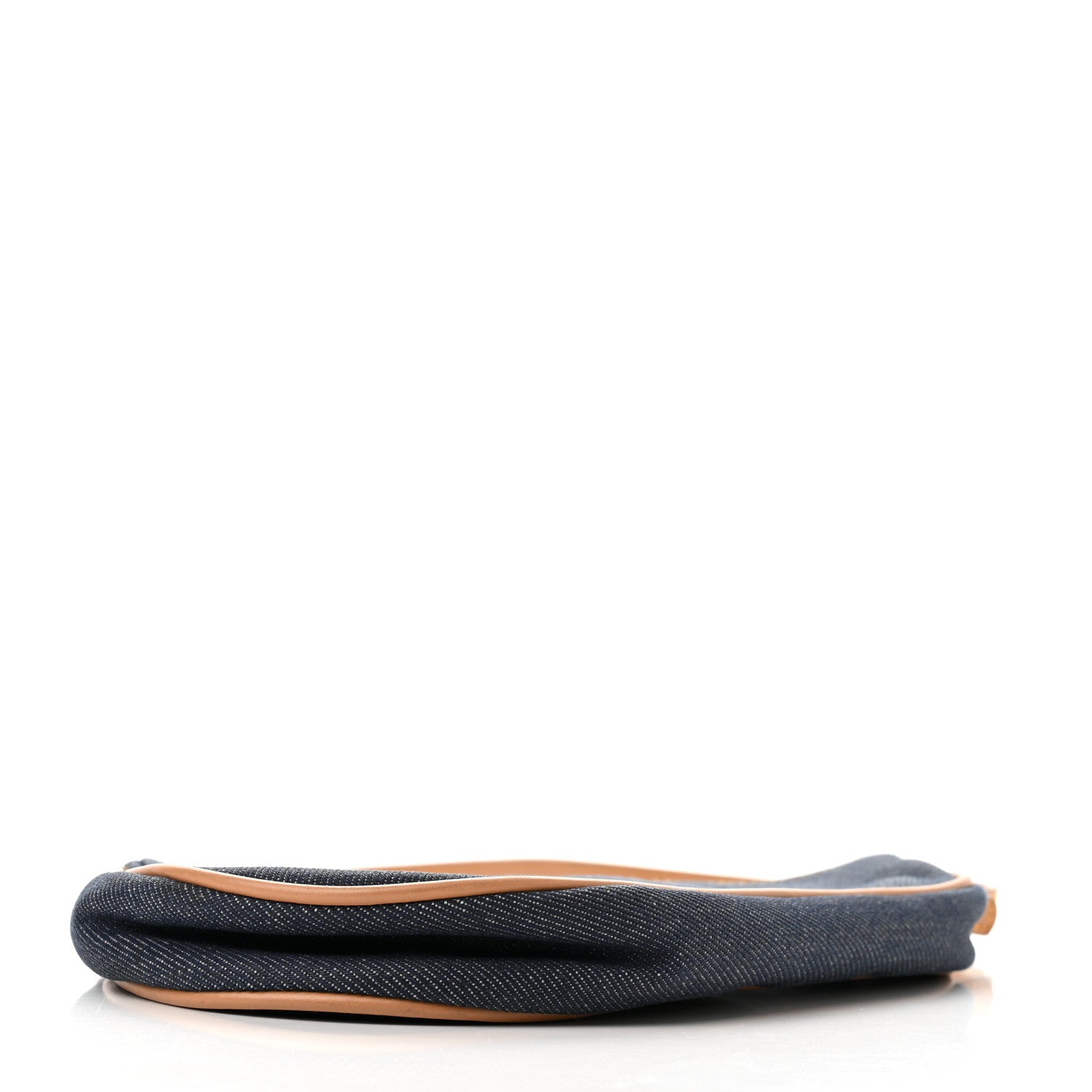 Christian Dior Denim Mini Saddle Pochette Navy 4 of 10