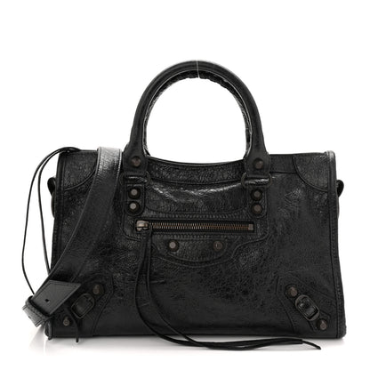 Balenciaga Agneau Arena Classic Hardware Small Le City Black 1 of 10