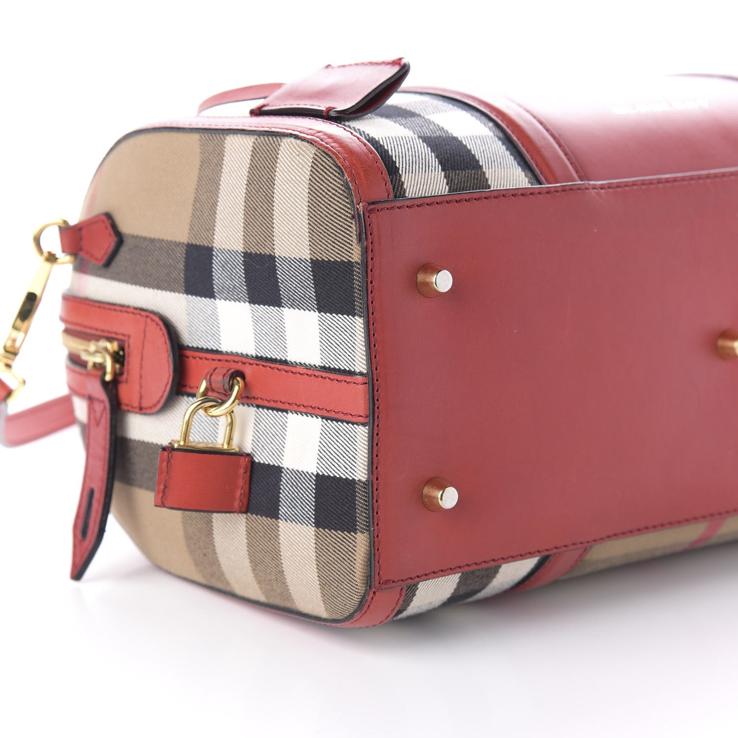 House Check Medium Alchester Military Red